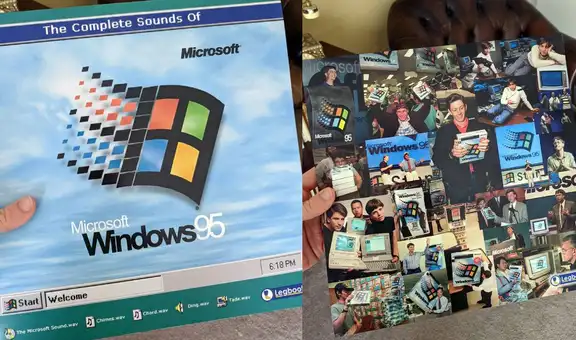 Windows 95: crean vinilo con todos los sonidos del sistema operativo
