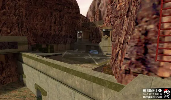 Half-Life: combinan Crossfire, Bounce y otros mapas clásicos en uno solo