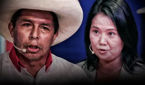 Pedro Castillo sigue primero y Keiko Fujimori presenta un ligero ascenso