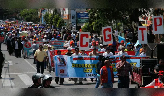 CGTP: “Las libertades sindicales no afectan la inversión privada ni el trabajo”