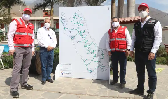 Inician proyecto que llevará internet de alta velocidad a localidades de Lima