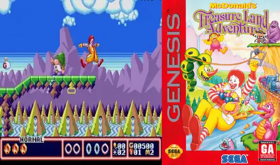 Descubren peculiar ‘easter-egg’ en juego de McDonald’s para Sega Génesis