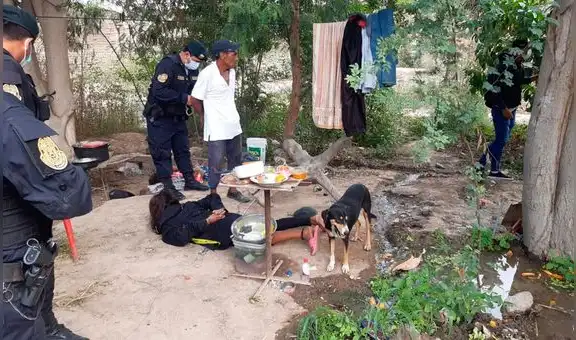 Lambayeque: Policía interviene a tres hombres con droga en Jayanca