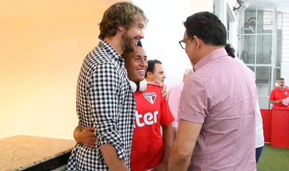 Lugano sobre Cueva: No pudo mantener la constancia futbolística en Sao Paulo