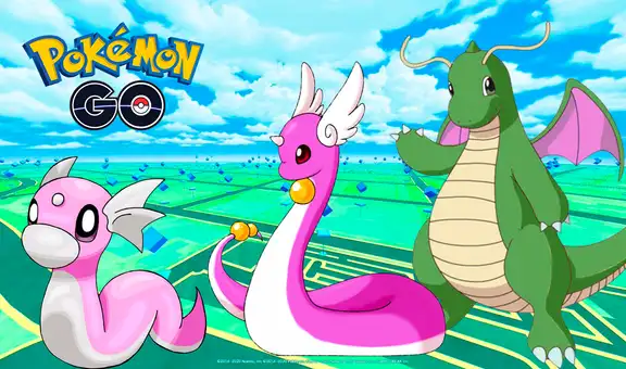Pokémon GO: Dratini shiny aparecerá durante la hora del pokémon destacado