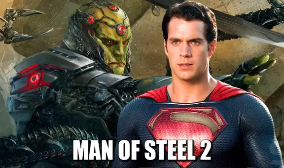Man of steel 2: Superman iba a enfrentar a Brainiac en la secuela