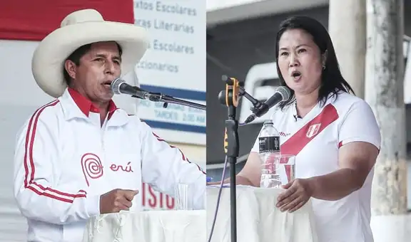 Pedro Castillo reorganiza su campaña y Keiko Fujimori insiste con debatir en Santa Mónica