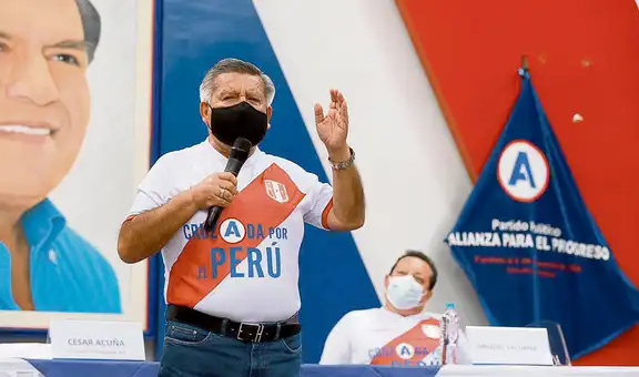 César Acuña: “Hoy me olvido de actos de corrupción del fujimorismo”