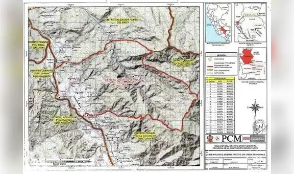 Cusco: Unión Asháninka, el nuevo distrito creado en la provincia La Convención