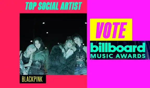 BLACKPINK en Billboard Music Awards 2021: cómo votar por la girlband