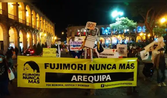 Arequipa: cancelan protesta contra Keiko Fujimori por inmovilización social