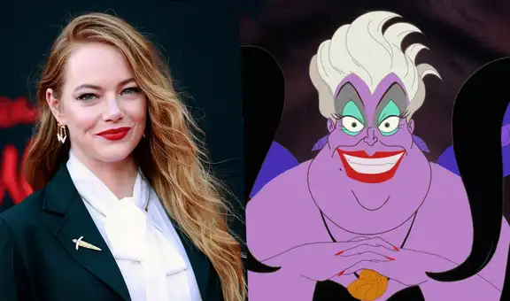 Emma Stone quiere que Úrsula de La Sirenita tenga película propia