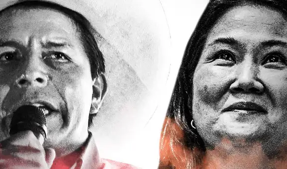 Castillo reduce su intención de voto y Keiko se acerca, según IEP
