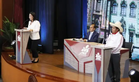 Castillo y Keiko se enfrentaron en debate presidencial del JNE RESUMEN
