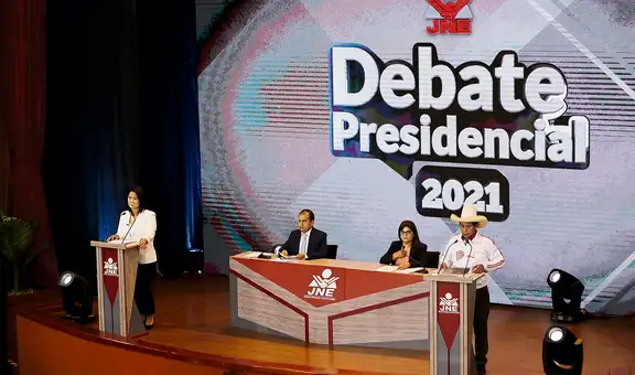 Un debate en el que ni Keiko Fujimori ni Pedro Castillo se sacaron ventaja