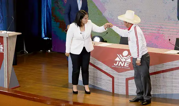 Debate presidencial: momentos más resaltantes del encuentro entre Castillo y Keiko