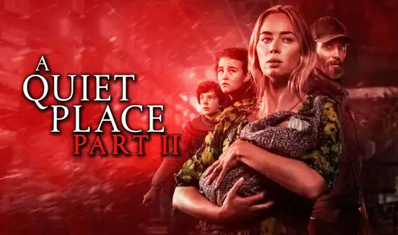 A quiet place part 2: calificación de crítica, según Rotten Tomatoes e IMDB 