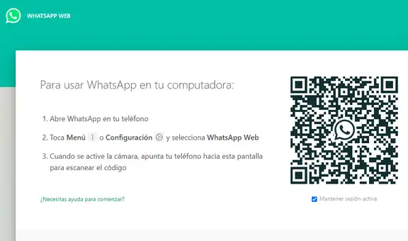 ¿Cómo usar WhatsApp en tu PC sin tener que escanear el código QR con tu celular?