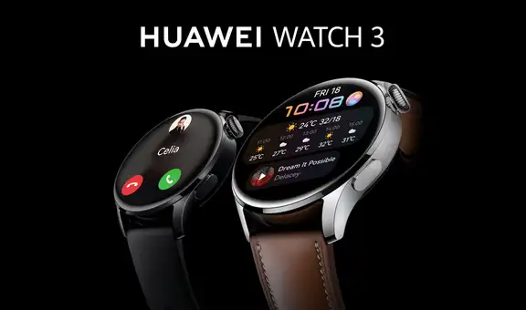 Huawei Watch 3 y Watch 3 Pro: los primeros relojes inteligentes con Harmony OS