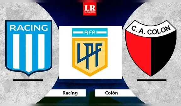 MIRA AQUÍ Racing vs. Colón EN VIVO y EN DIRECTO por el partido de la Liga Profesional