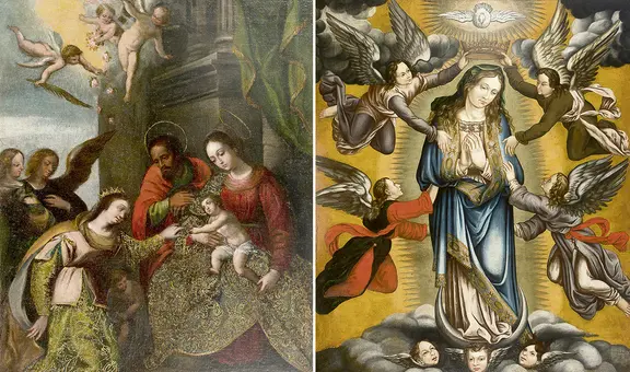 En España se subastarán pinturas de la escuela cusqueña