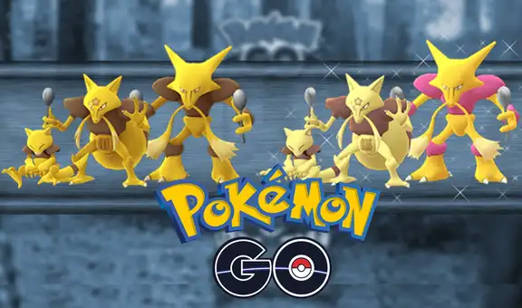Pokémon GO: ¿cómo capturar un Abra shiny y evolucionarlo?