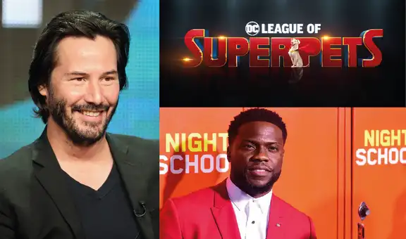 Keanu Reeves y Kevin Hart se unen a DC League of super pets: teaser es presentado