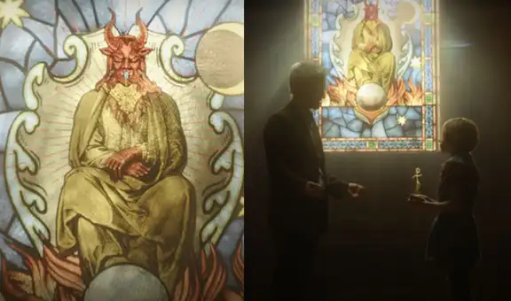 Loki, capítulo 1: vitral hace creer a los fans la aparición de Mephisto