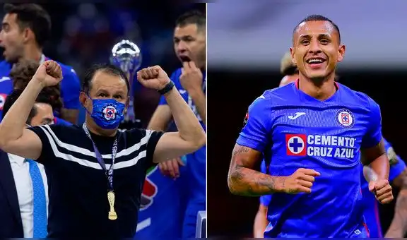Juan Reynoso: “Antes de que yo llegue, Cruz Azul era Yoshimar Yotún y diez más”