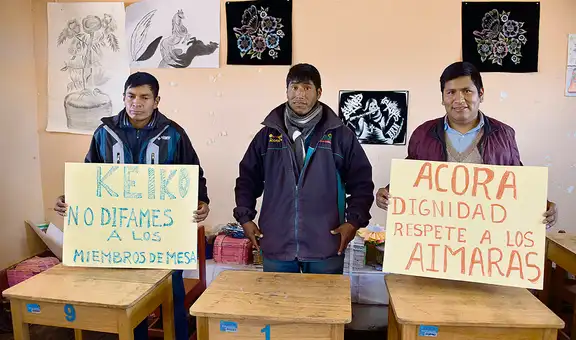 Miembro de mesa de Puno: “Si Keiko Fujimori no se rectifica, la vamos a denunciar por difamación”