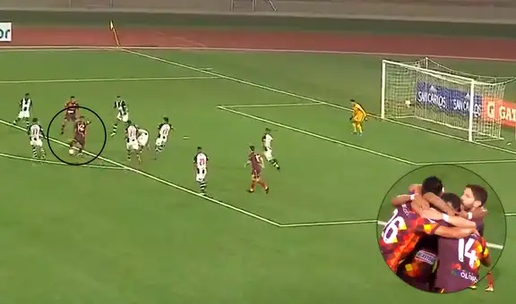 Alianza Lima vs. Santa Rosa: Hugo Ancajima pone el 1-0 por la Copa Bicentenario