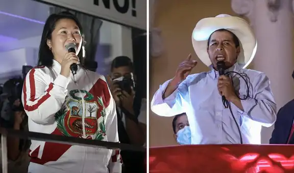Pedro Castillo dio balconazo y Keiko Fujimori participó en mitin este sábado