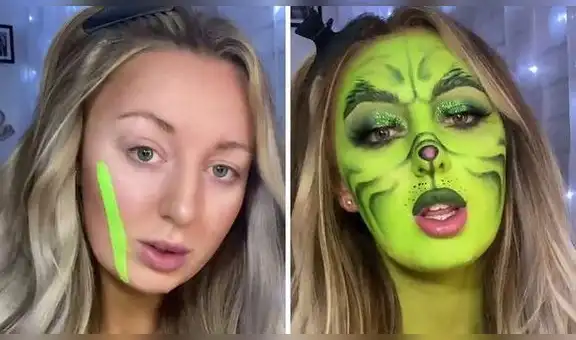 Joven se transforma en cualquier personaje solo con maquillaje