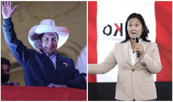Estudio de Ipsos Perú: casos atípicos en las actas son similares para Pedro Castillo y Keiko Fujimori