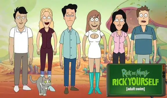 Rick y Morty: Adult Swim lanza herramienta gratuita para volverte un personaje de la serie