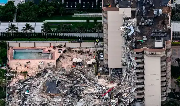 Derrumbe de edificio en Miami: al menos 11 muertes por colapso del Champlain Towers 