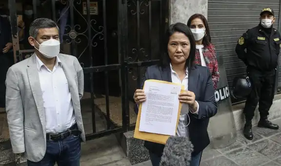 Esta es la carta que Keiko Fujimori dirigió al presidente Francisco Sagasti