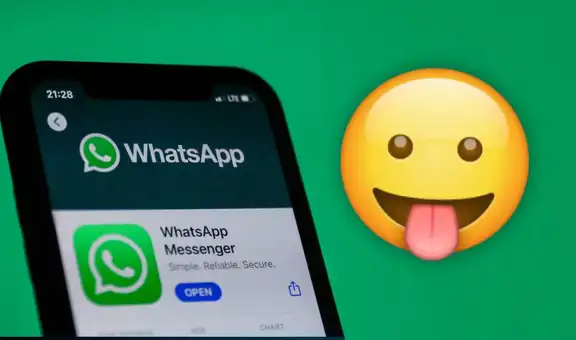 WhatsApp: averigua el verdadero significado del emoji con la lengua afuera