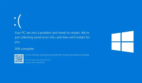 Windows 11 eliminó la mítica ‘pantalla azul de la muerte’: ahora será negra