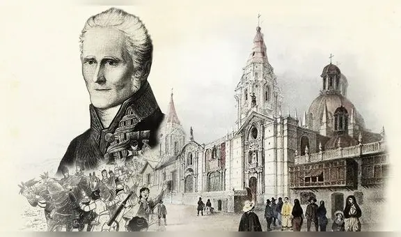 Parte de Guerra: El virrey La Serna huye de Lima