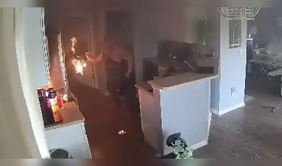 Niña de 4 años evita un incendio al alertar a tiempo a su padre