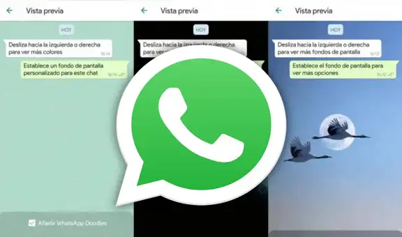 WhatsApp: cómo establecer un fondo diferente para cada contacto 