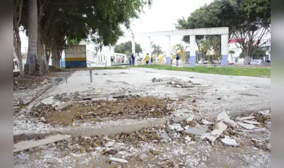 Chiclayo: Sisol entregó a MPCH Parque de los Héroes Navales en pésimo estado
