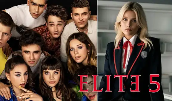 Élite, temporada 5: filtran primeras imágenes del rodaje de la serie de Netflix