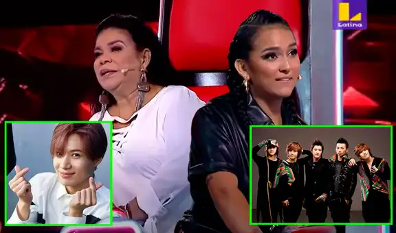 La voz Perú: Eva Ayllón se declara fan de Taemin de SHINee y Daniela Darcourt de Mblaq