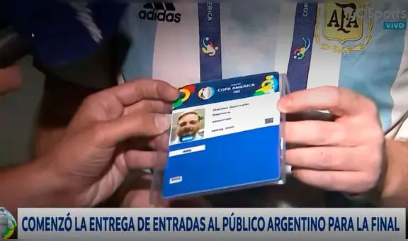 Argentina vs. Brasil: hinchas albicelestes recogen credenciales para final de Copa América