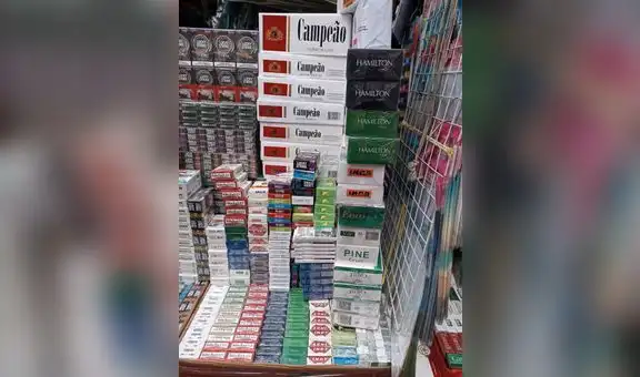 Estudio revela que consumidores de cigarrillos de contrabando fuman el doble