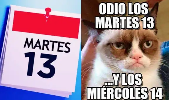 Martes 13: memes, frases e imágenes para enviar por el “Día de la mala suerte” en Facebook y WhatsApp