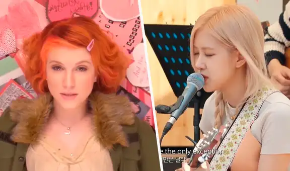 BLACKPINK x Paramore: Rosé deleita con cover de “The only exception”