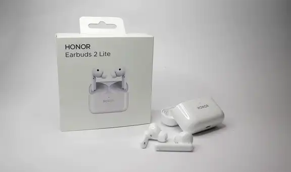 Honor Earbuds 2 Lite: unboxing de los audífonos inalámbricos con cancelación de ruido